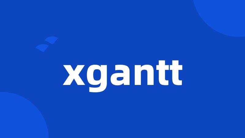 xgantt