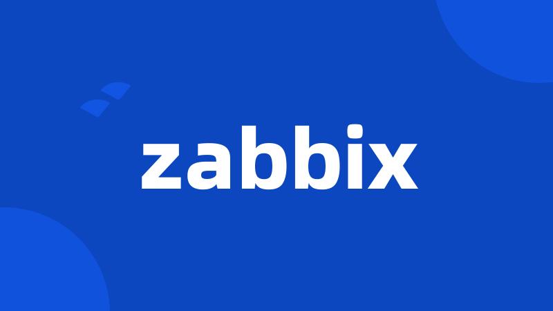 zabbix