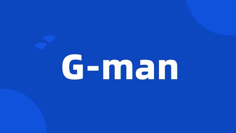 G-man