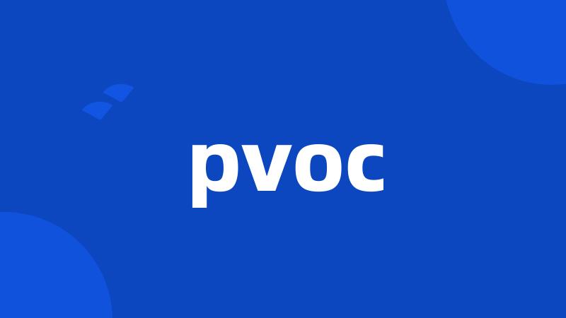 pvoc