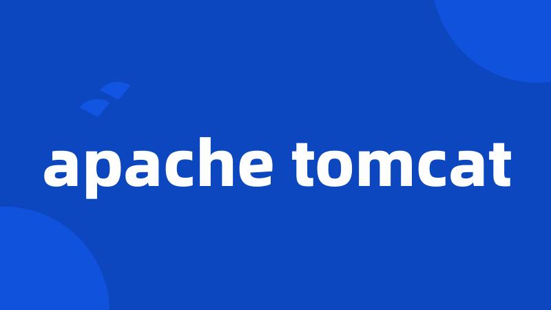 apache tomcat