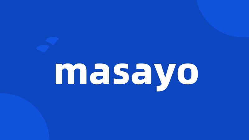 masayo