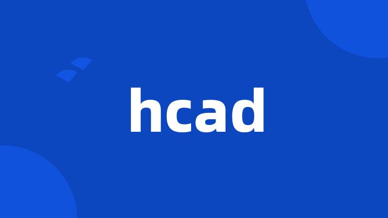 hcad