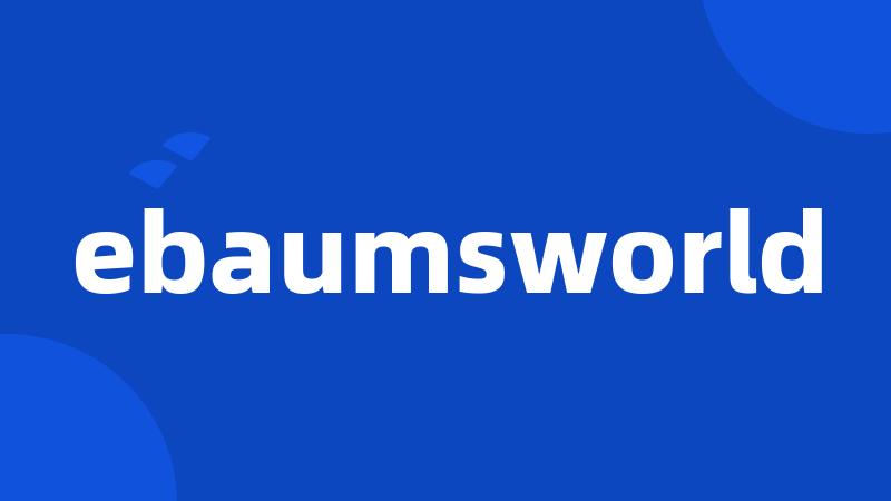 ebaumsworld