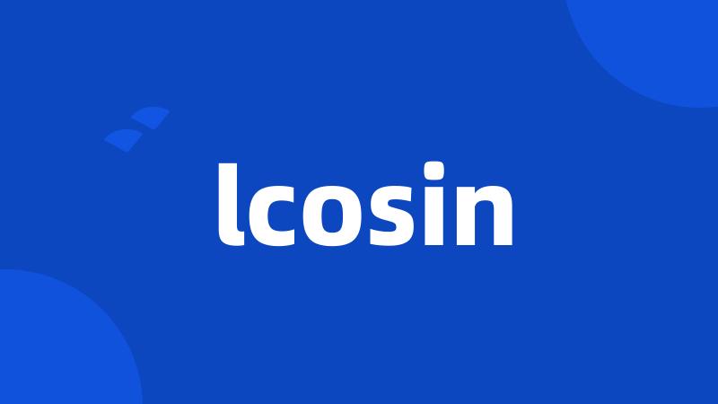 lcosin