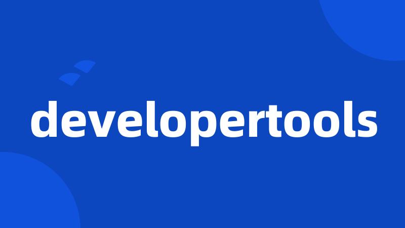 developertools