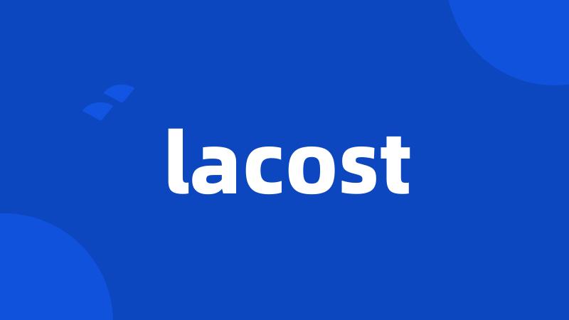 lacost