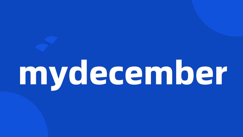 mydecember