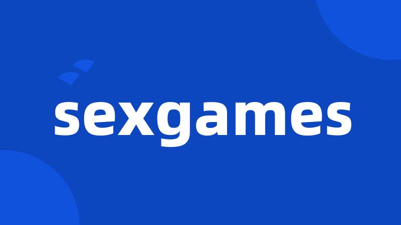 sexgames