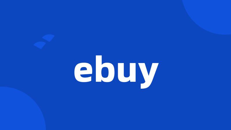 ebuy