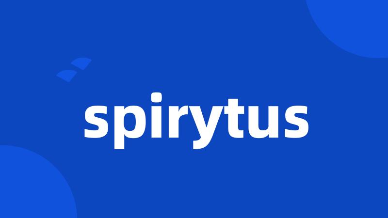 spirytus