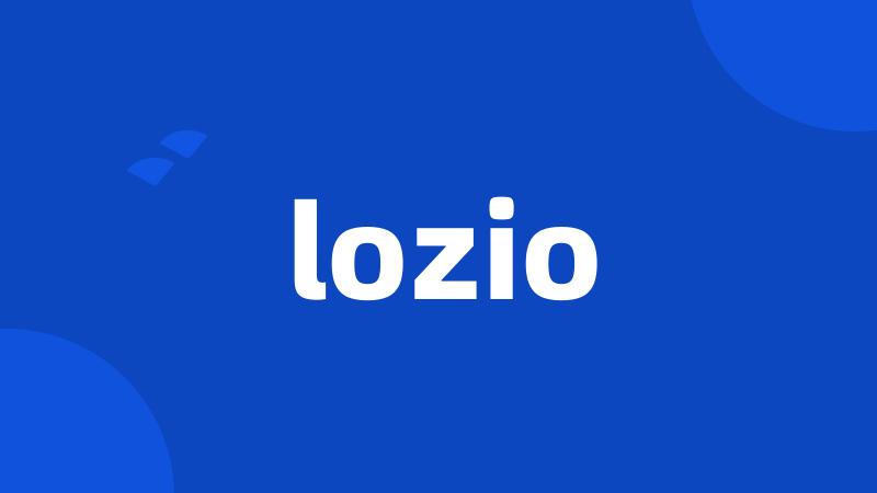 lozio