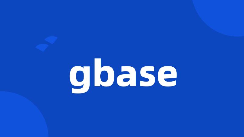 gbase