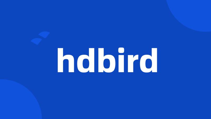 hdbird