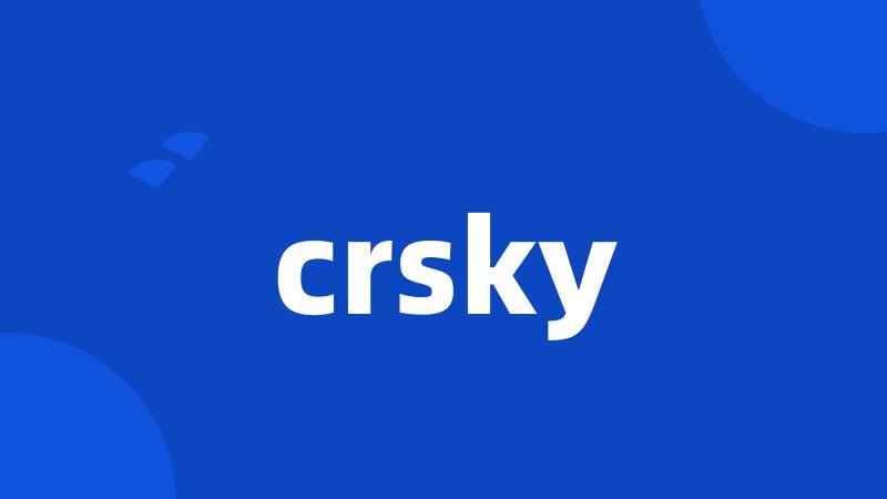 crsky