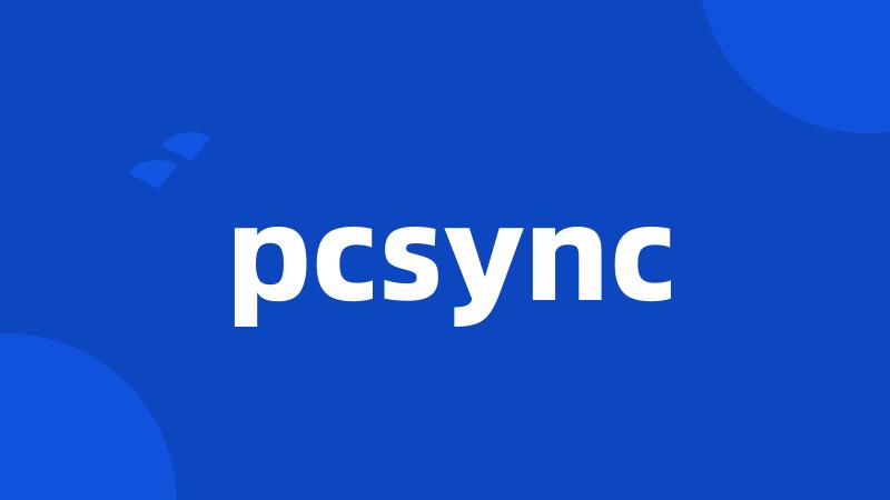 pcsync