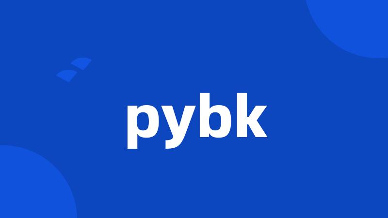 pybk