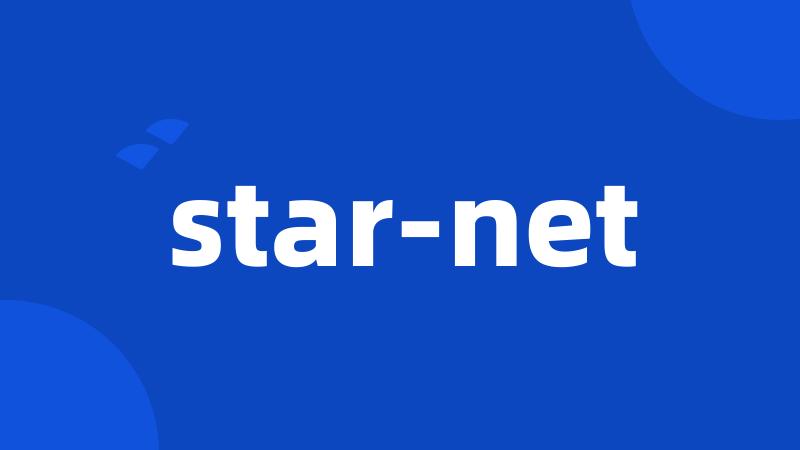 star-net