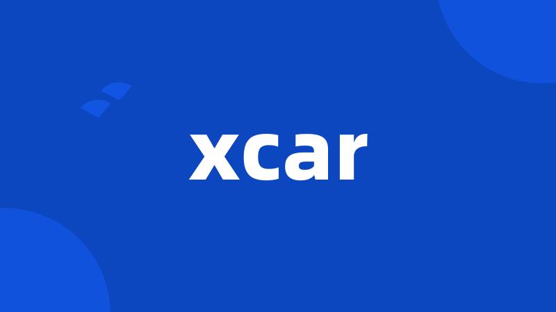 xcar