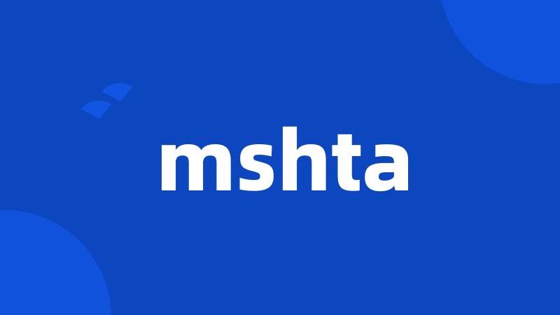 mshta