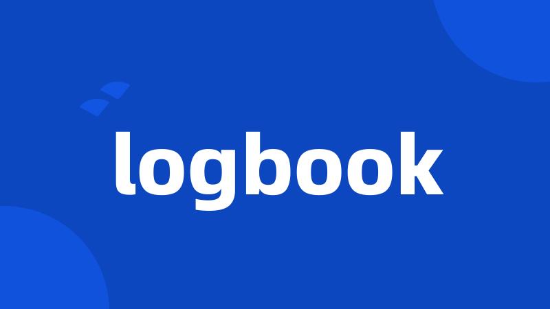 logbook