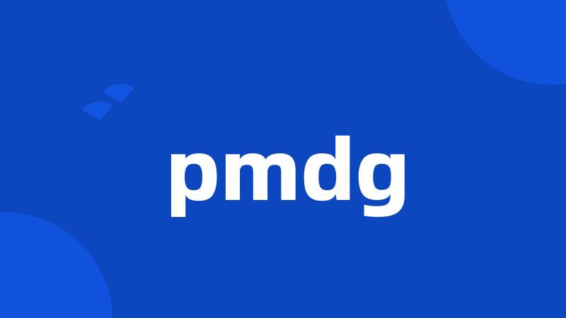 pmdg