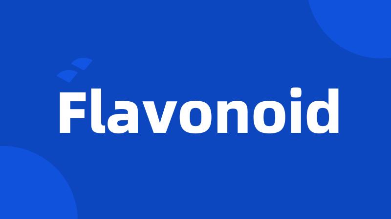 Flavonoid