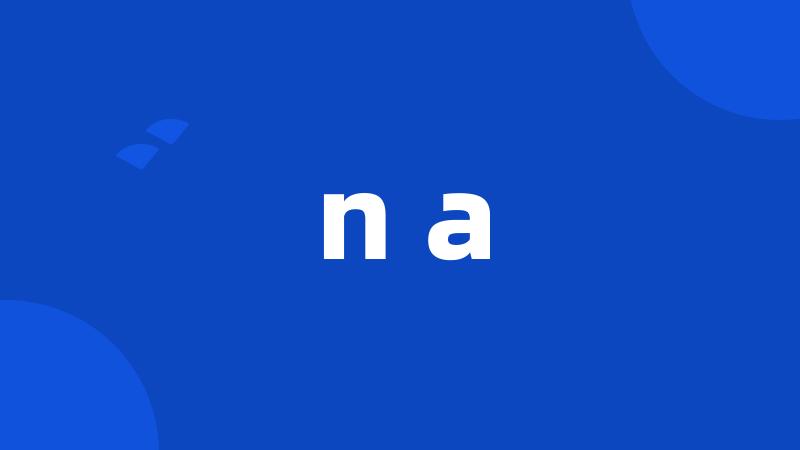 n a