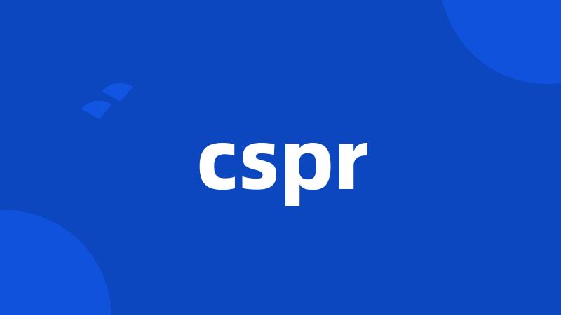 cspr