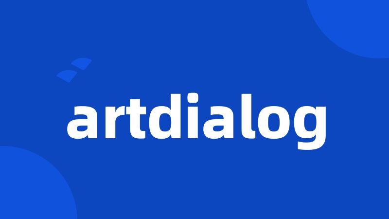 artdialog