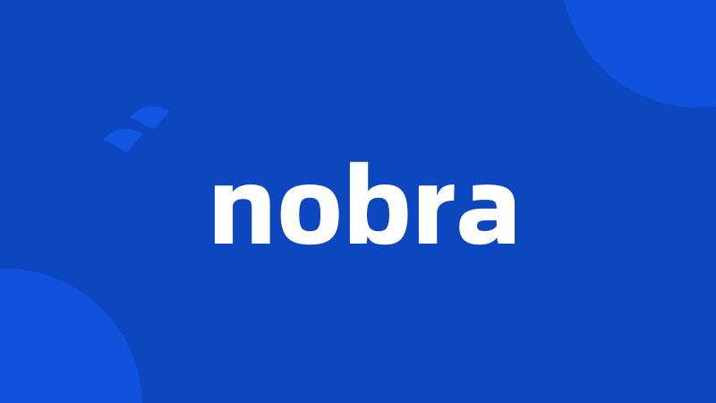 nobra