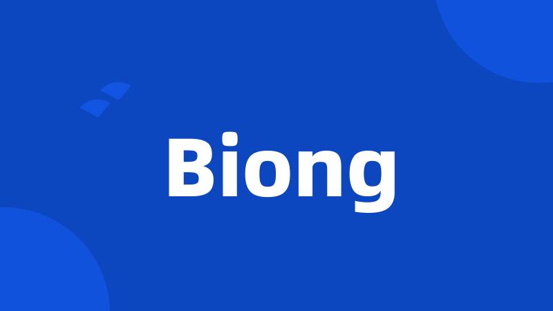 Biong