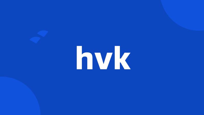 hvk