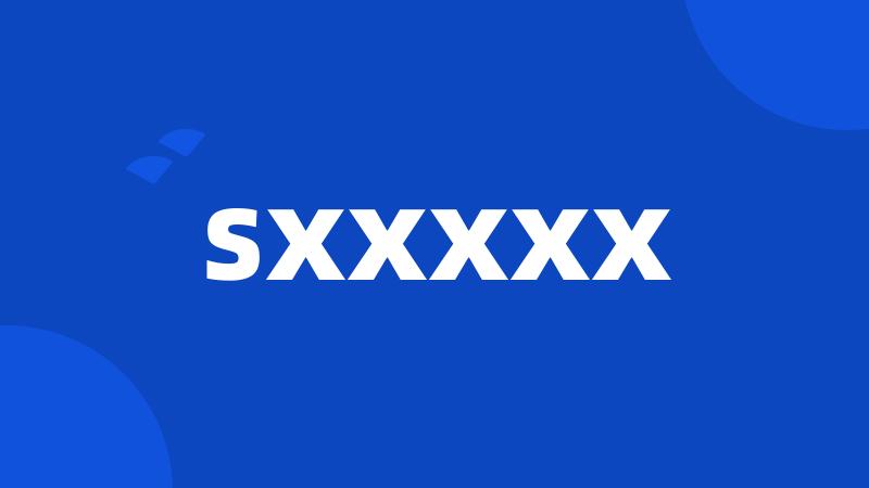 sxxxxx