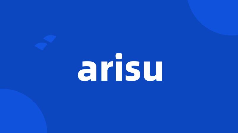 arisu