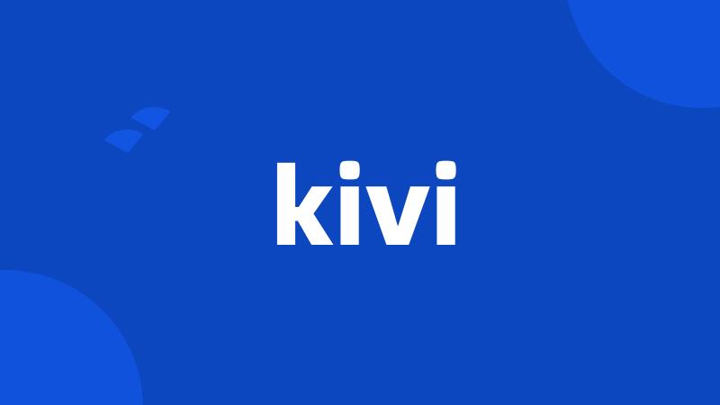 kivi