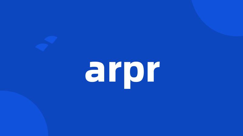 arpr