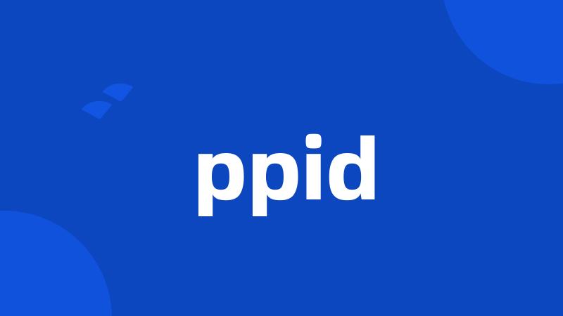 ppid