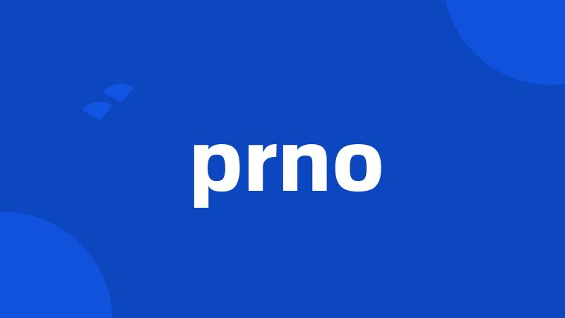 prno