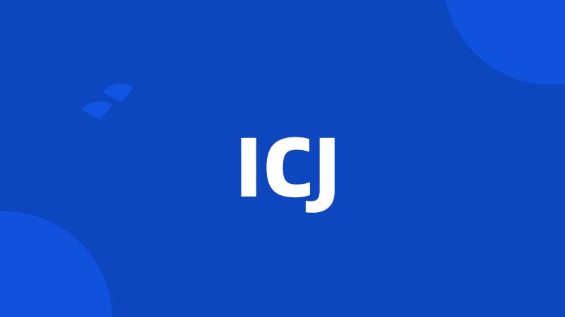 ICJ