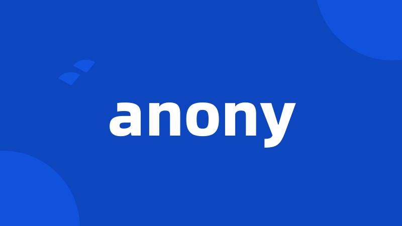 anony