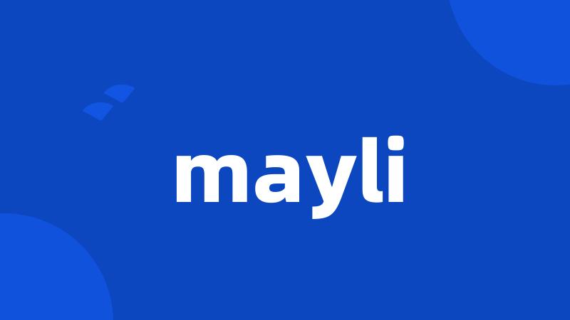 mayli