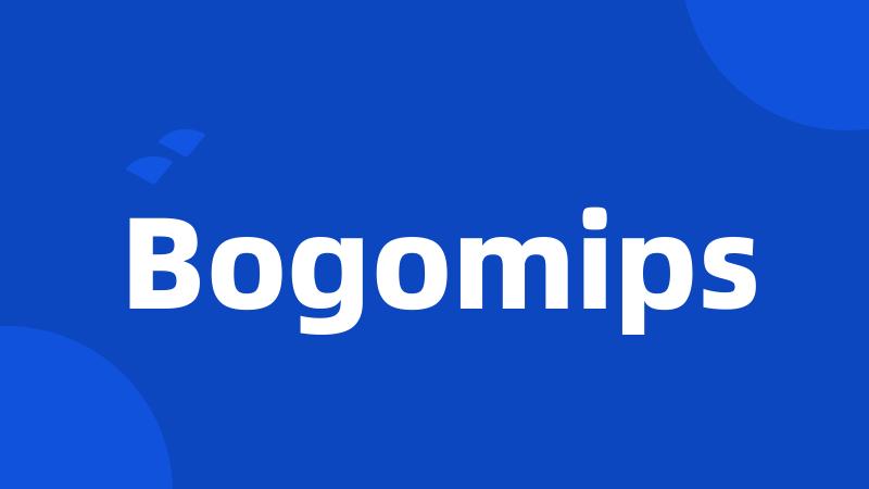 Bogomips