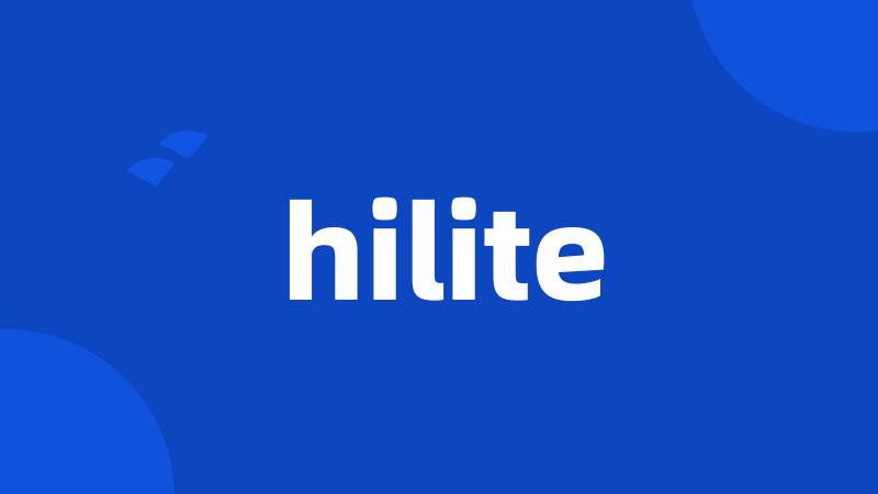 hilite