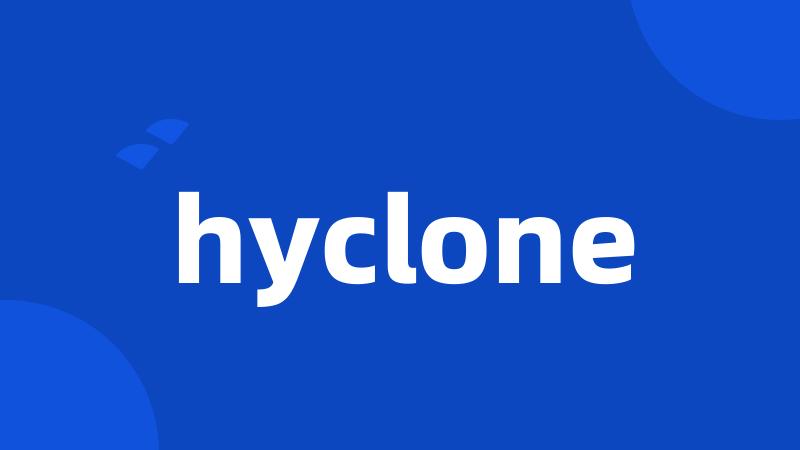 hyclone