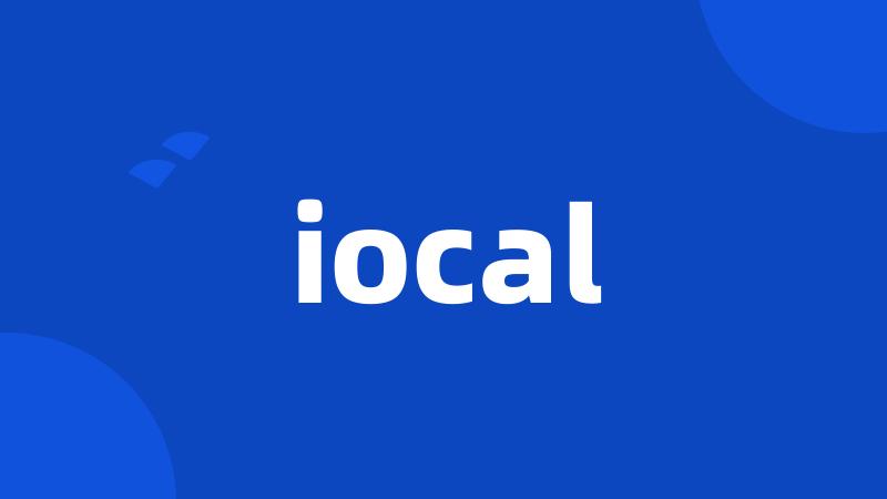 iocal