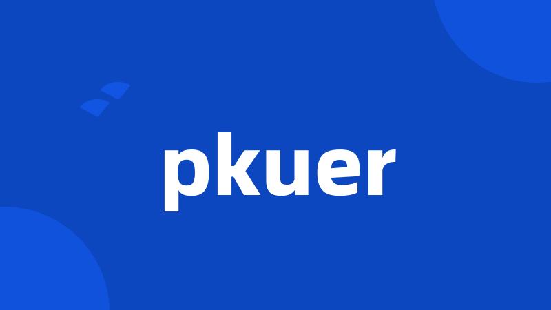 pkuer