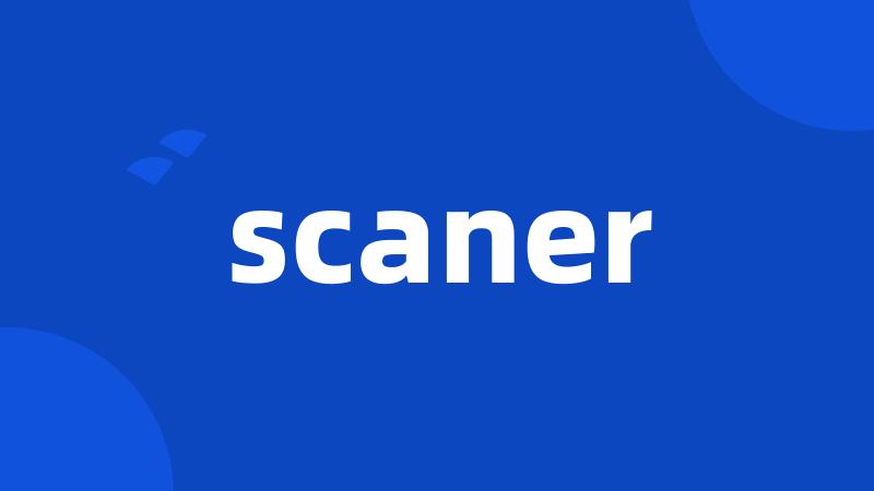 scaner