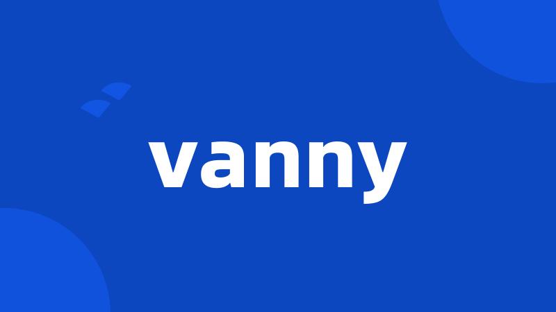 vanny