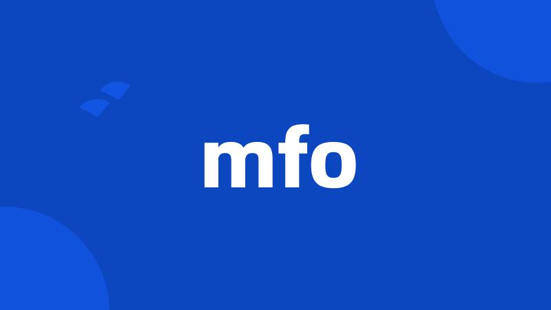 mfo